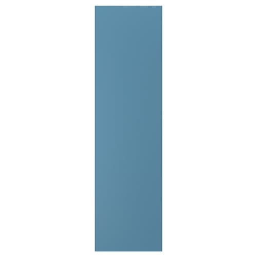 LERHYTTAN blue rectangular panel, birch veneer, stained, clear coat, modern design.