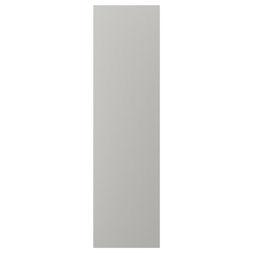 LERHYTTAN kitchen cabinet, light grey, square