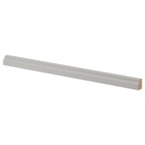 LERHYTTAN Deco strip, contoured edge, light gray, 87 "