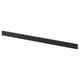 LERHYTTAN Decorative toekick, black stained, 87 "