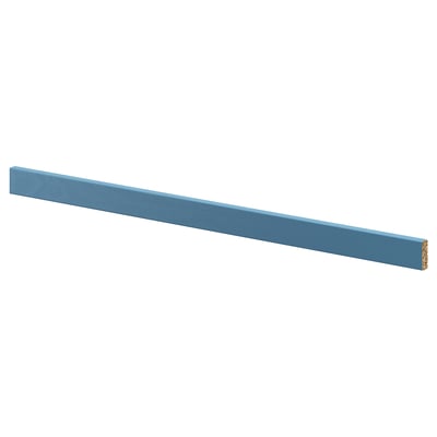 LERHYTTAN Decorative toekick, blue, 87 "