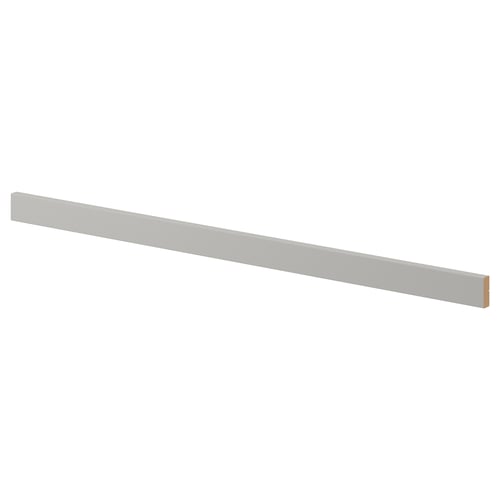 A grey wooden plinth with a bevelled edge, part of the LERHYTTAN collection.