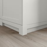 LERHYTTAN Decorative toekick, light gray, 87 "