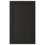 LERHYTTAN Door, black stained, 18x30 "
