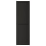 LERHYTTAN Door, black stained, 18x60 "