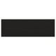 LERHYTTAN Drawer front, black stained, 15x5 "