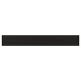 LERHYTTAN Drawer front, black stained, 36x5 "