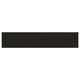 LERHYTTAN Drawer front, black stained, 24x5 "