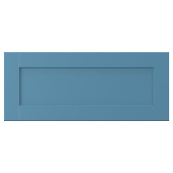 LERHYTTAN Drawer front, blue, 24x10 "