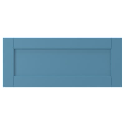 LERHYTTAN Drawer front, blue, 24x10 "
