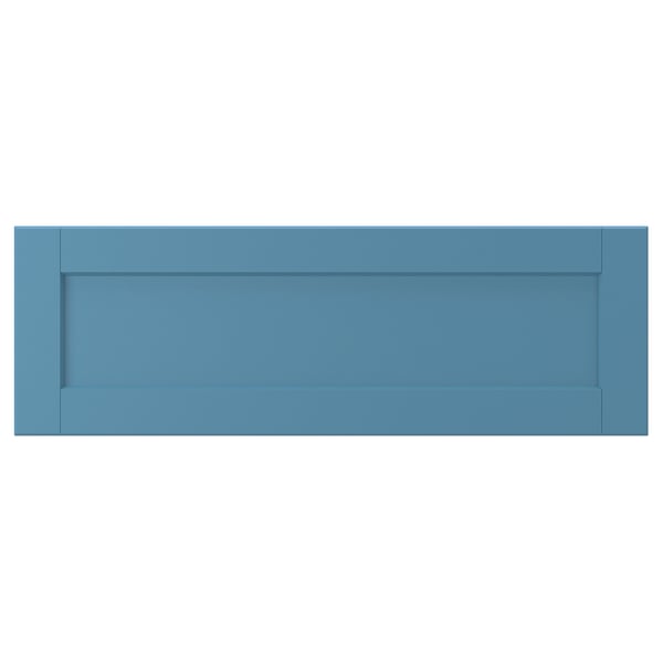 LERHYTTAN Drawer front, blue, 30x10 "