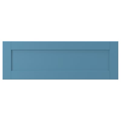LERHYTTAN Drawer front, blue, 30x10 "
