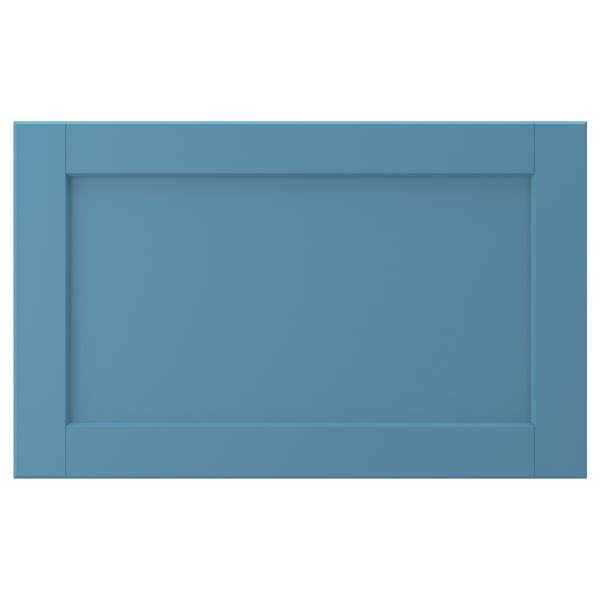 LERHYTTAN Drawer front, blue, 24x15 "
