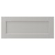 LERHYTTAN Drawer front, light gray, 24x10 "
