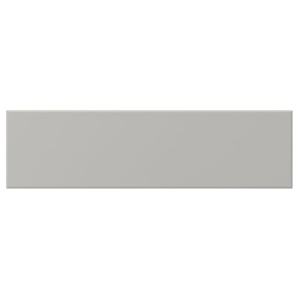 LERHYTTAN Drawer front, light gray, 18x5 "
