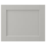 LERHYTTAN Drawer front, light gray, 18x15 "