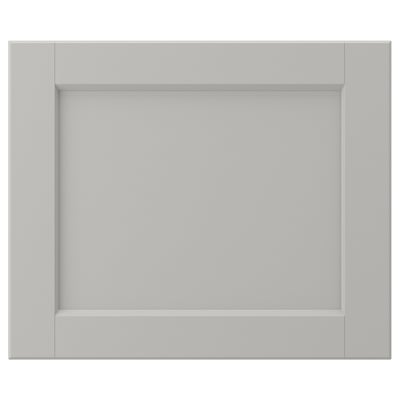LERHYTTAN Drawer front, light gray, 18x15 "