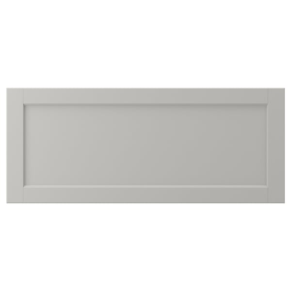 LERHYTTAN Drawer front, light gray, 36x15 "