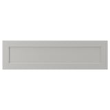 LERHYTTAN Drawer front, light gray, 36x10 "