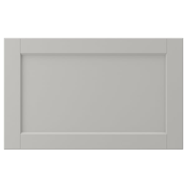 LERHYTTAN Drawer front, light gray, 24x15 "