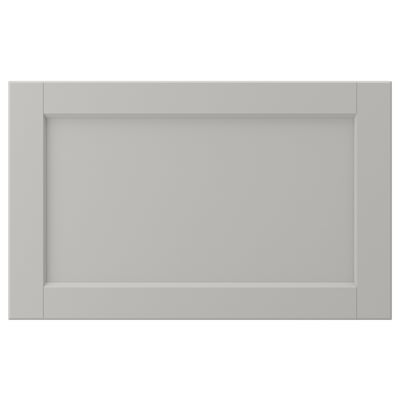 LERHYTTAN Drawer front, light gray, 24x15 "