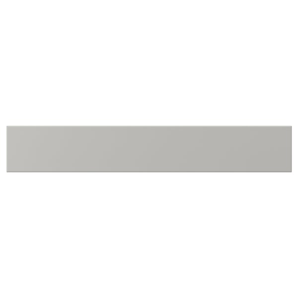 LERHYTTAN Drawer front, light gray, 30x5 "