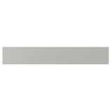 LERHYTTAN Drawer front, light gray, 30x5 "
