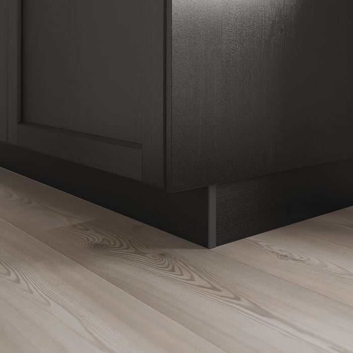 Black Kitchen Cabinets – LERHYTTAN Series - IKEA