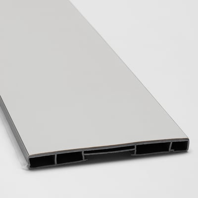 LERHYTTAN Toekick, light gray, 84x4 1/2 "