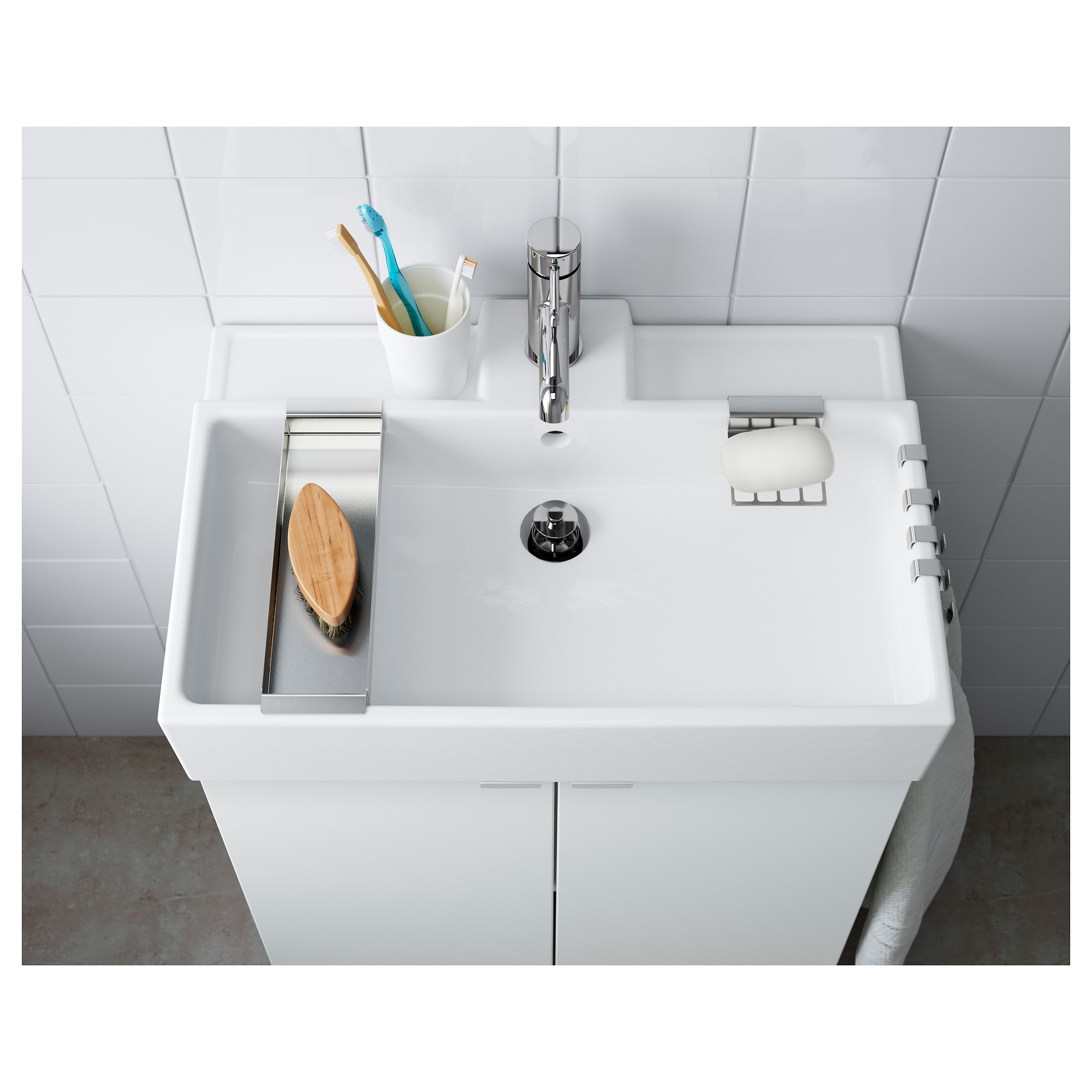 LILLÅNGEN Sink, white, 24x16x5 1/8" IKEA