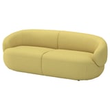 LILLESÄTER Sofa, Gunnared bright green-yellow
