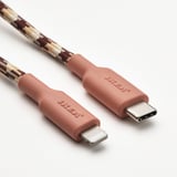 LILLHULT USB-C to lightning, pink/beige, 4 ' 11 "