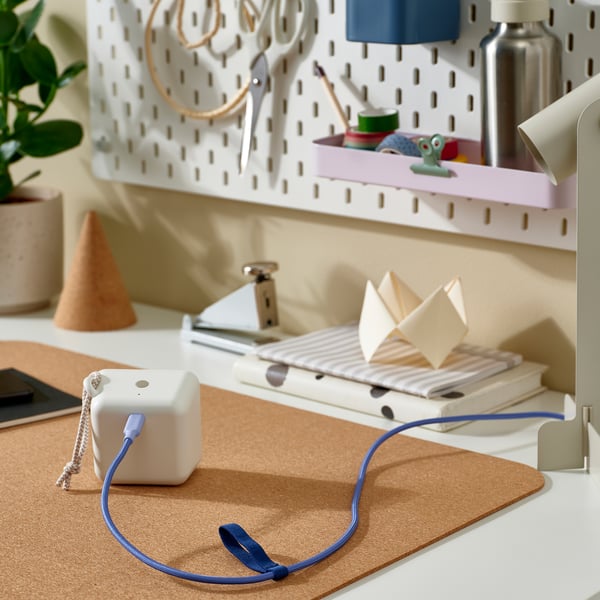 LILLHULT USB-C to USB-C, lilac, 9 ' 10 "