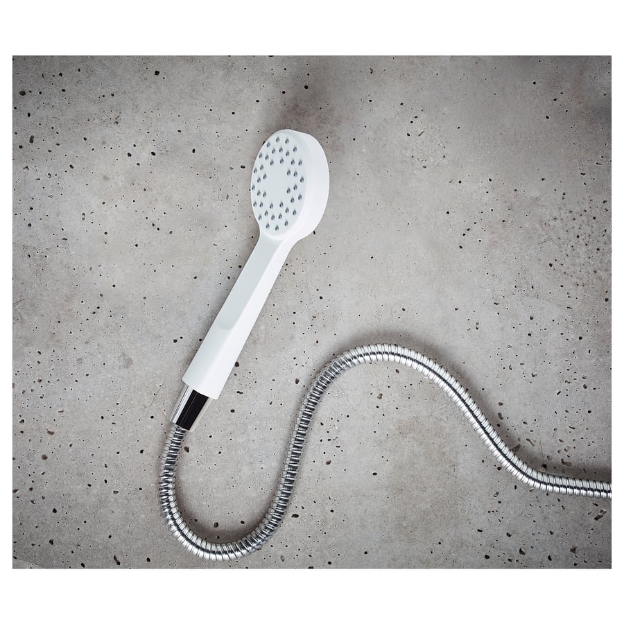 LILLREVET singlespray hand held shower head, white IKEA