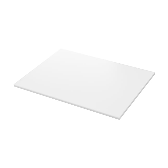 LILLTRÄSK countertop for kitchen island, white/laminate, 50x34 ½x11/8
