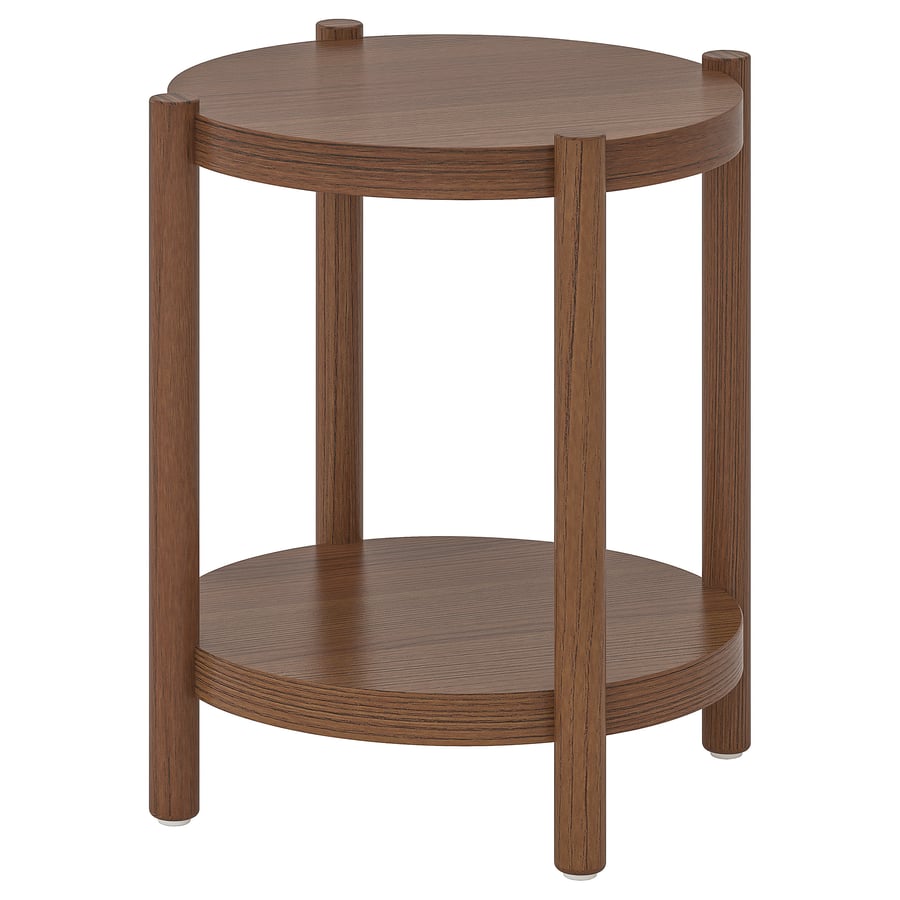LISTERBY Side table, white stained oak, 19 5/8" IKEA