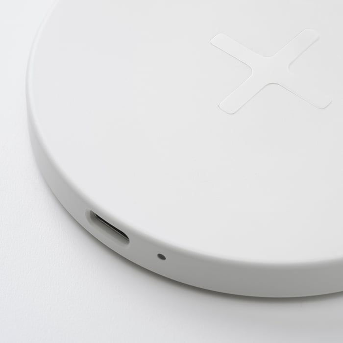 LIVBOJ Wireless charger, white IKEA