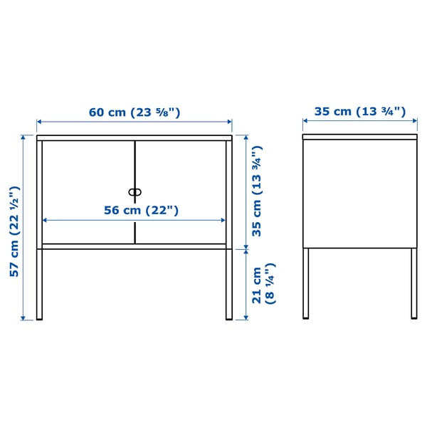 LIXHULT mobile, metallo/grigio, 60x35 cm - IKEA Italia