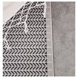 LOBBÄK Rug flatwoven, in/outdoor, beige, 2 ' 7 "x6 ' 7 "