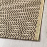 LOBBÄK Rug flatwoven, in/outdoor, beige, 2 ' 7 "x6 ' 7 "
