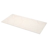 LOCKEBO Custom countertop, off-white/beige marble effect/glass composite, 1 1/8 "