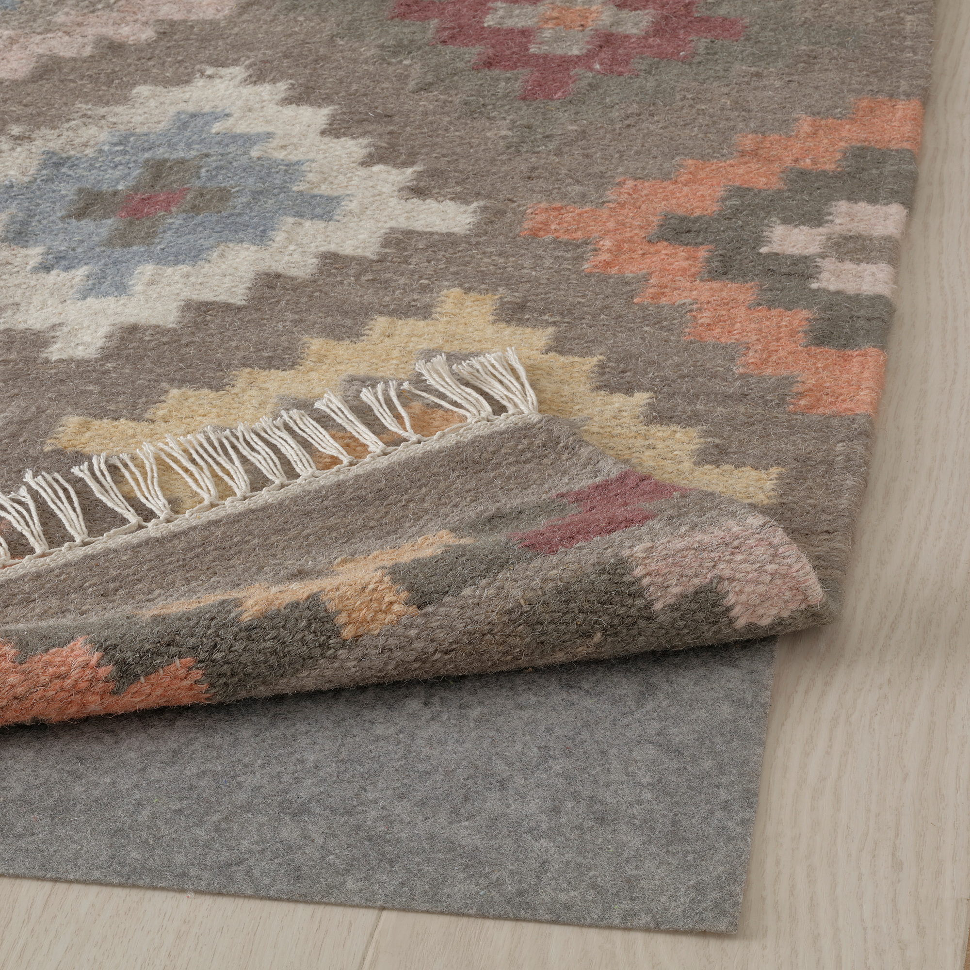 LÖDDERUP Rug, dark brown, 5'3"x7'7" IKEA