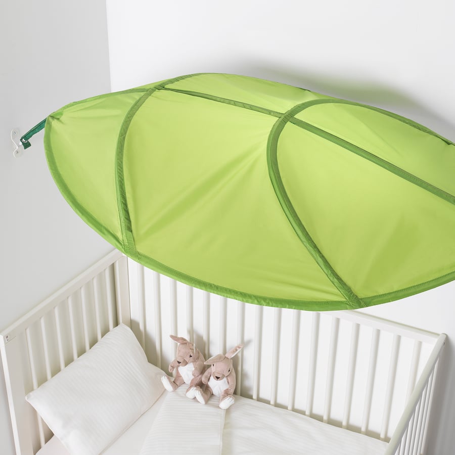 LÖVA Bed canopy, green IKEA