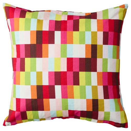 LÖVNATURSKOG Cushion cover, multicolor, 20x20 "