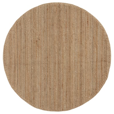 LOHALS Rug, flatwoven, natural, 7 ' 7 "