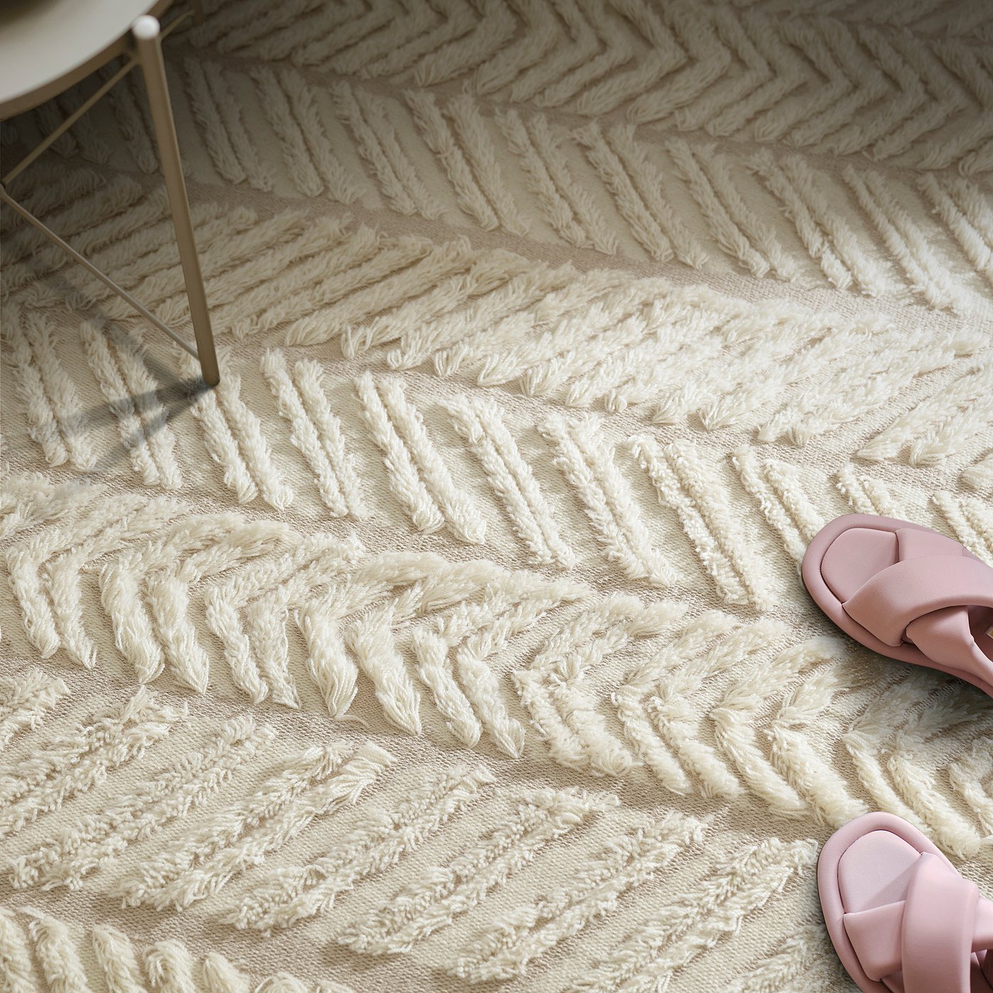 LOKALGATA ロカルガータラグ 平織り, ベージュ LOKALGATA rug, flatwoven, beige, 5'7