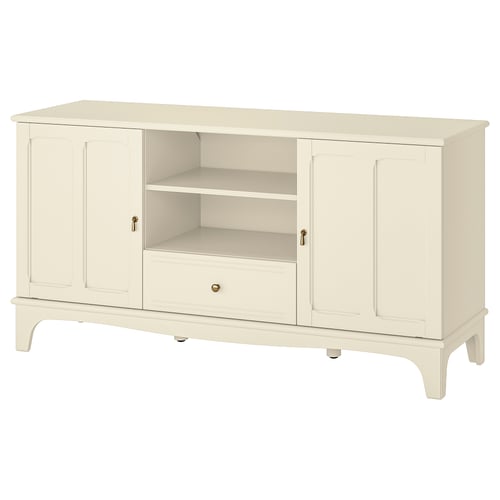 LOMMARP TV unit, light beige, 625/8x173/4x317/8" IKEA