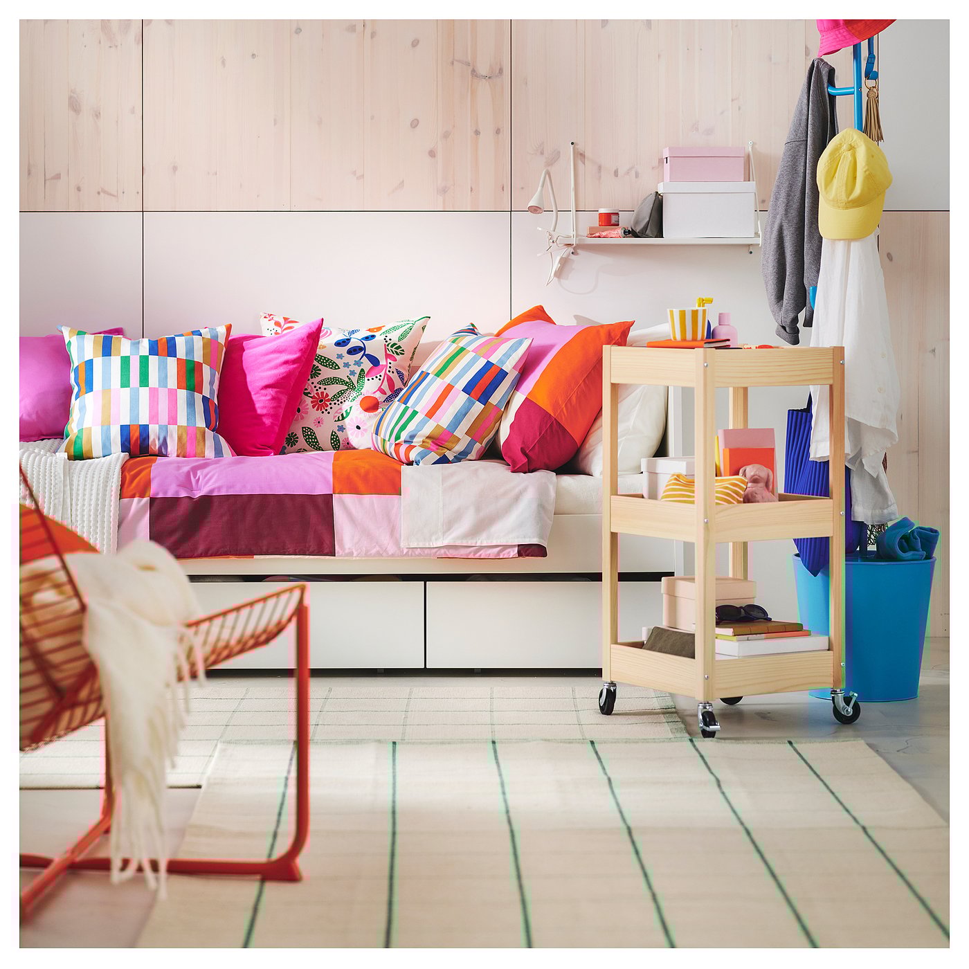 Utility cart, pine 6