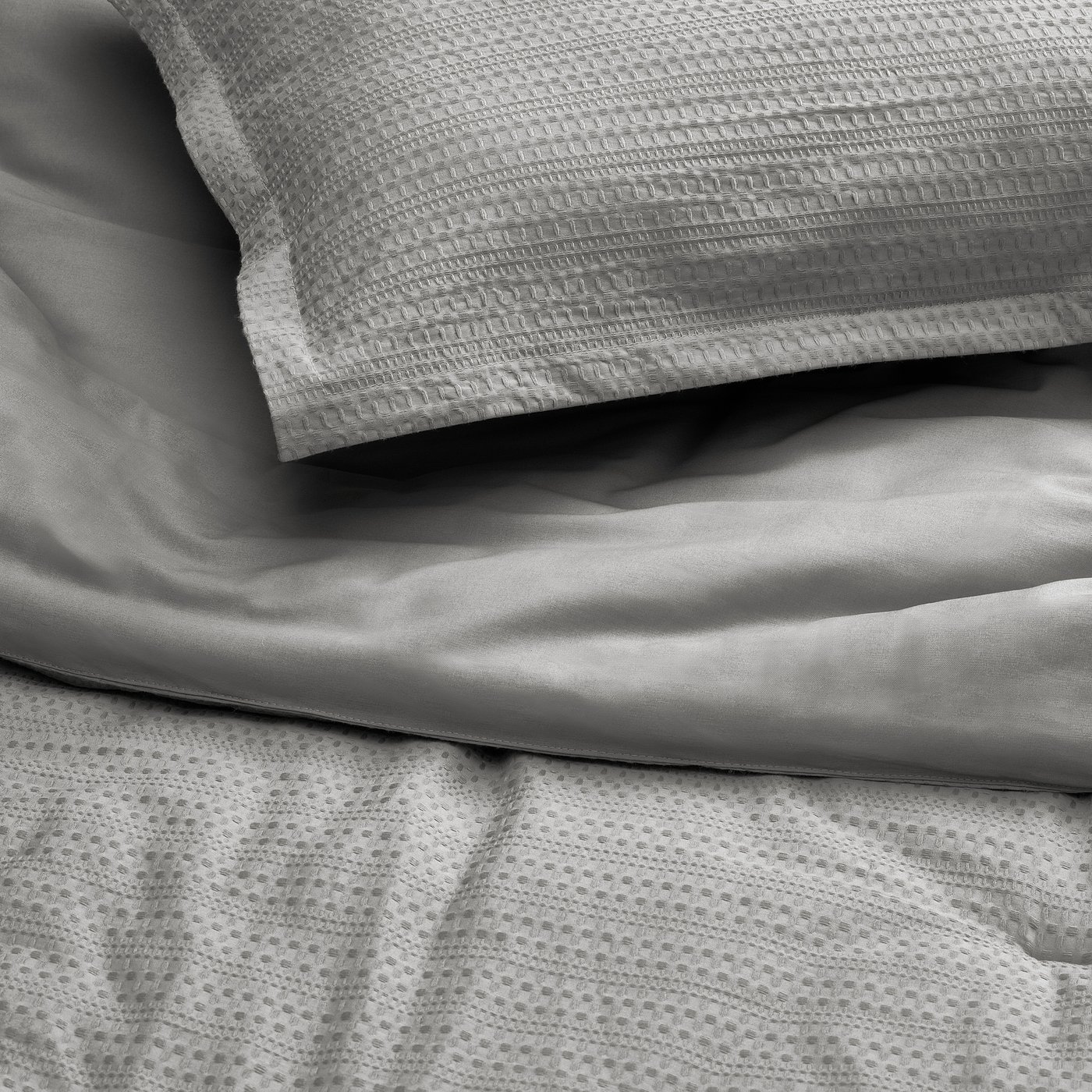 Comforter set, gray 4