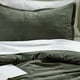 LUKTVICKER Comforter set, green, Full/Queen